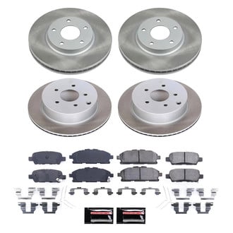 PowerStop® - Semi Coated Disc Brake Kit