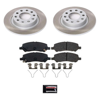 PowerStop® - Semi Coated Rear Disc Brake Kit