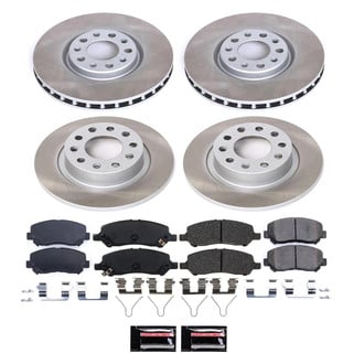 PowerStop® - Semi Coated Disc Brake Kit