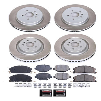 PowerStop® - Semi Coated Disc Brake Kit