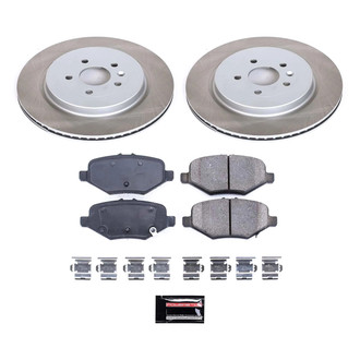 PowerStop® - Semi Coated Rear Disc Brake Kit