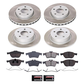 PowerStop® - Semi Coated Disc Brake Kit