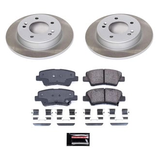 PowerStop® - Semi Coated Rear Disc Brake Kit