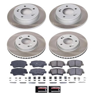 PowerStop® - Semi Coated Disc Brake Kit