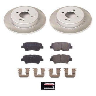 PowerStop® - Semi Coated Rear Disc Brake Kit