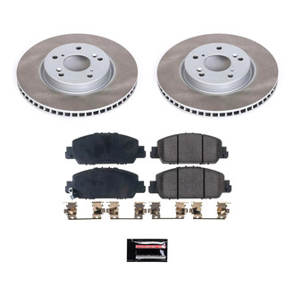 PowerStop® - Semi Coated Front Disc Brake Kit