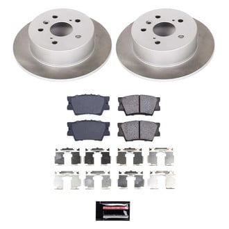PowerStop® - Semi Coated Rear Disc Brake Kit