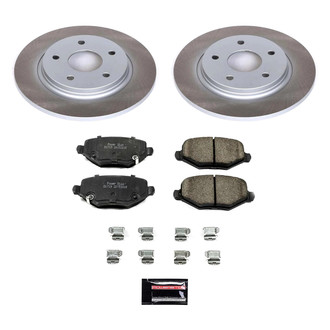 PowerStop® - Semi Coated Rear Disc Brake Kit