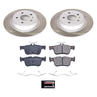 PowerStop® - Semi Coated Rear Disc Brake Kit