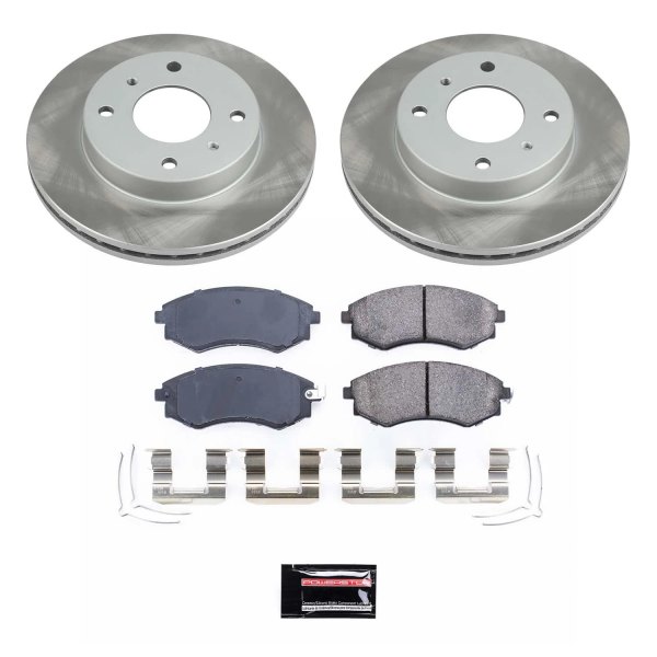  PowerStop® - Semi Coated Front Disc Brake Kit