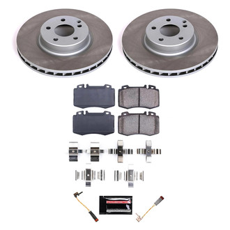 PowerStop® - Semi Coated Front Disc Brake Kit