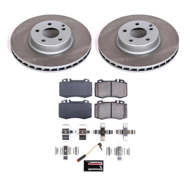  PowerStop® - Semi Coated Front Disc Brake Kit