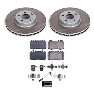 PowerStop® - Semi Coated Front Disc Brake Kit
