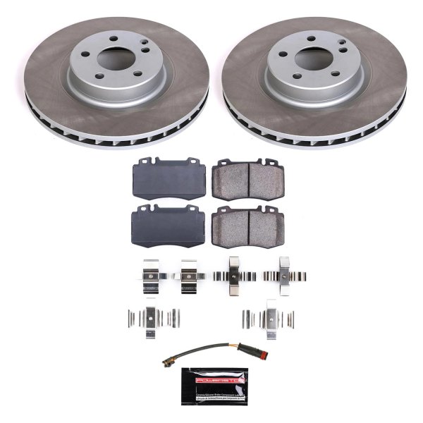  PowerStop® - Semi Coated Front Disc Brake Kit