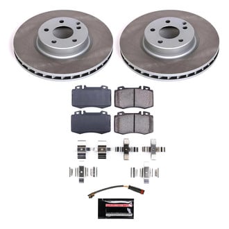 PowerStop® - Semi Coated Front Disc Brake Kit