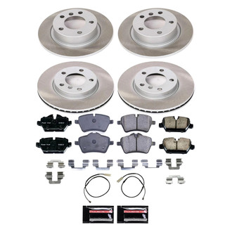 PowerStop® - Semi Coated Disc Brake Kit