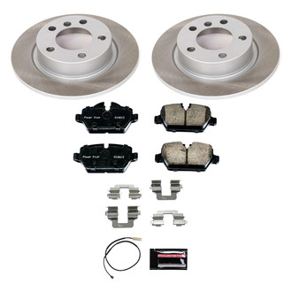 PowerStop® - Semi Coated Rear Disc Brake Kit