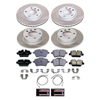 PowerStop® - Semi Coated Front and Rear Disc Brake Kit