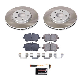 PowerStop® - Semi Coated Front Disc Brake Kit