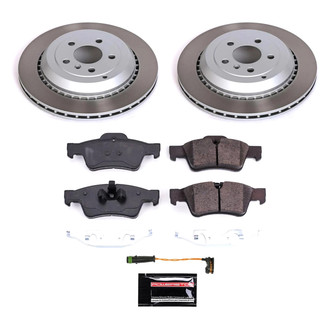 PowerStop® SC6708 - Semi Coated Rear Disc Brake Kit