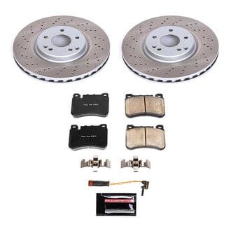PowerStop® - Semi Coated Front Disc Brake Kit