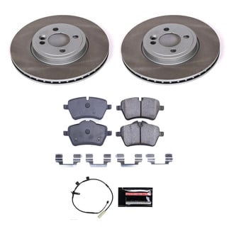 PowerStop® - Semi Coated Front Disc Brake Kit