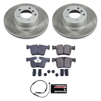PowerStop® - Semi Coated Front Disc Brake Kit