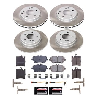 PowerStop® - Semi Coated Front and Rear Disc Brake Kit