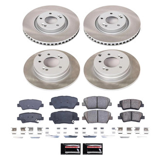 PowerStop® - Semi Coated Disc Brake Kit