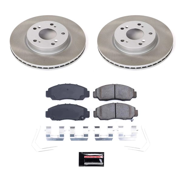  PowerStop® - Semi Coated Front Disc Brake Kit