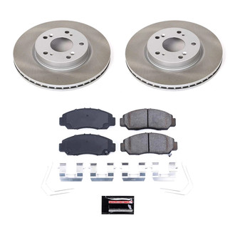 PowerStop® - Semi Coated Front Disc Brake Kit