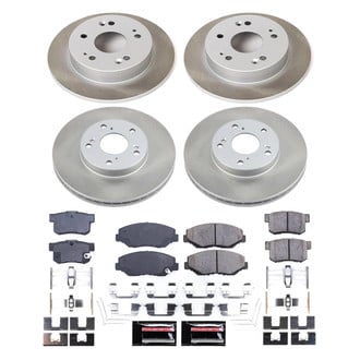 PowerStop® - Semi Coated Disc Brake Kit