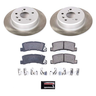 PowerStop® - Semi Coated Rear Disc Brake Kit