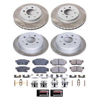 PowerStop® - Semi Coated Disc Brake Kit