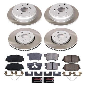 PowerStop® - Semi Coated Disc Brake Kit