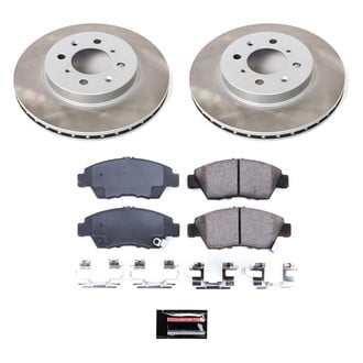 PowerStop® - Semi Coated Front Disc Brake Kit