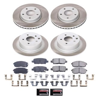 PowerStop® - Semi Coated Disc Brake Kit