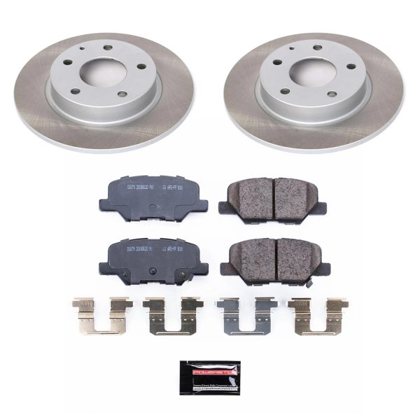  PowerStop® - Semi Coated Rear Disc Brake Kit