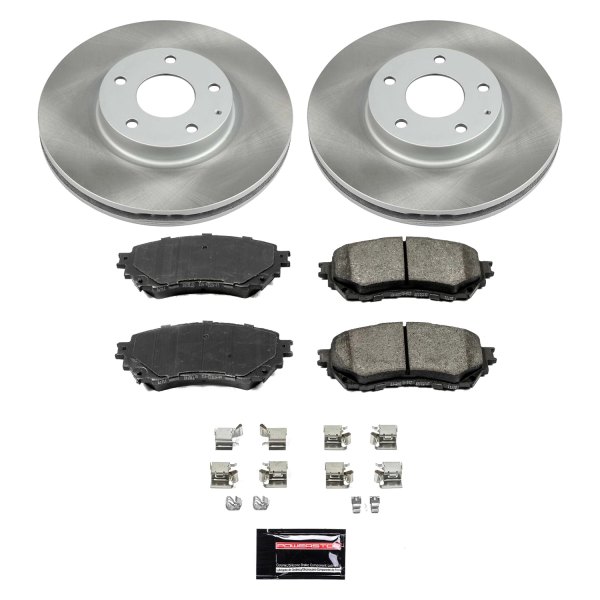  PowerStop® - Semi Coated Front Disc Brake Kit