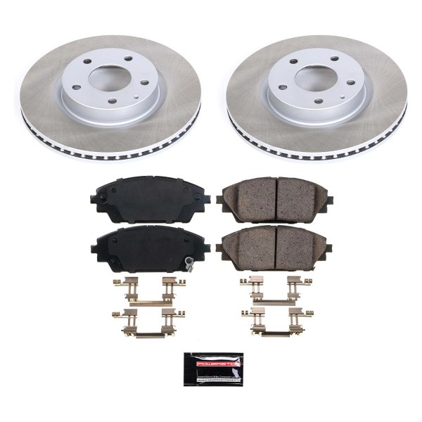  PowerStop® - Semi Coated Front Disc Brake Kit