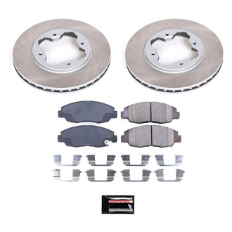 PowerStop® - Semi Coated Front Disc Brake Kit