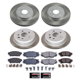 PowerStop® - Semi Coated Disc Brake Kit