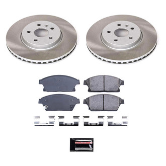 PowerStop® SC6996 - Semi Coated Front Disc Brake Kit