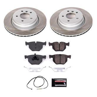 PowerStop® - Semi Coated Rear Disc Brake Kit