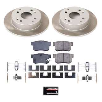 PowerStop® - Semi Coated Rear Disc Brake Kit