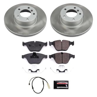 PowerStop® - Semi Coated Front Disc Brake Kit