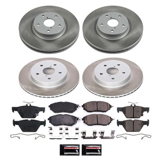 PowerStop® - Semi Coated Disc Brake Kit