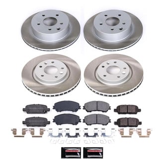 PowerStop® - Semi Coated Disc Brake Kit