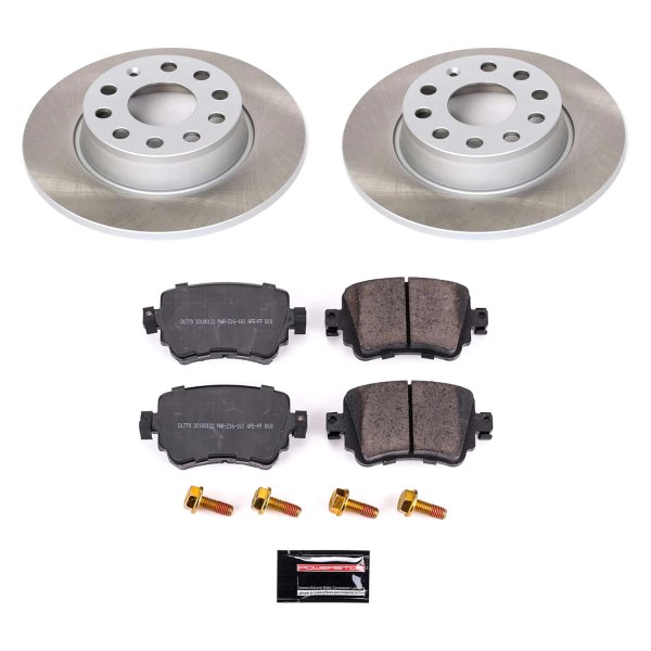  PowerStop® - Semi Coated Rear Disc Brake Kit