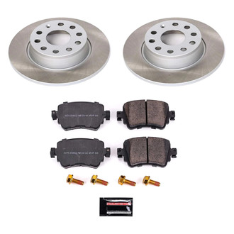 PowerStop® - Semi Coated Rear Disc Brake Kit